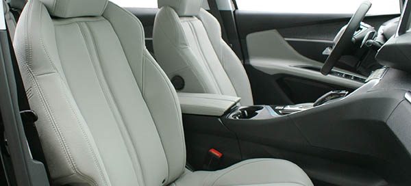 Peugeot 3008 Alba eco-leather Titaniumgrijs Voorstoelen